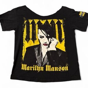 Vtg Marilyn Manson tour tee